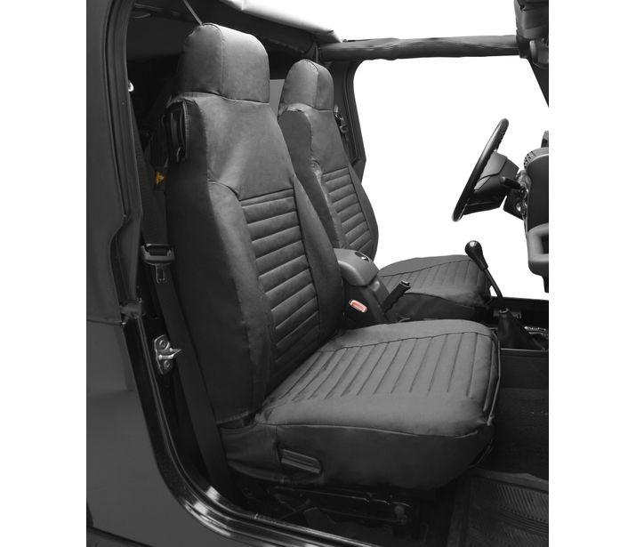 Jeep TJ Seat Covers Front Highback Buckets 97-06 Jeep Wrangler TJ Pair  Bestop | Toys For Trucks® Official Site | Truck & Jeep Accessories