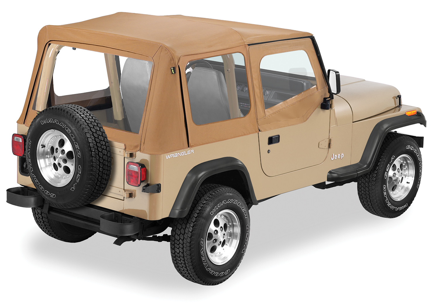 Jeep YJ Replacement Soft Top Material Only Replay 88-95 Wrangler YJ Upper  Skins Pavement Ends | Toys For Trucks® Official Site | Truck & Jeep  Accessories