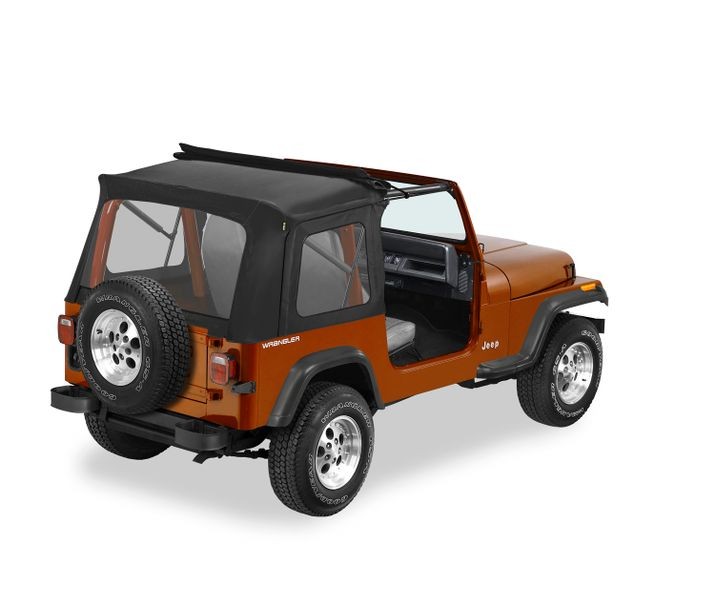 Jeep YJ/CJ7 Soft Top Sunrider w/Clear Windows 76-95 Jeep Wrangler YJ/CJ-7  Kit Bestop | Toys For Trucks® Official Site | Truck & Jeep Accessories