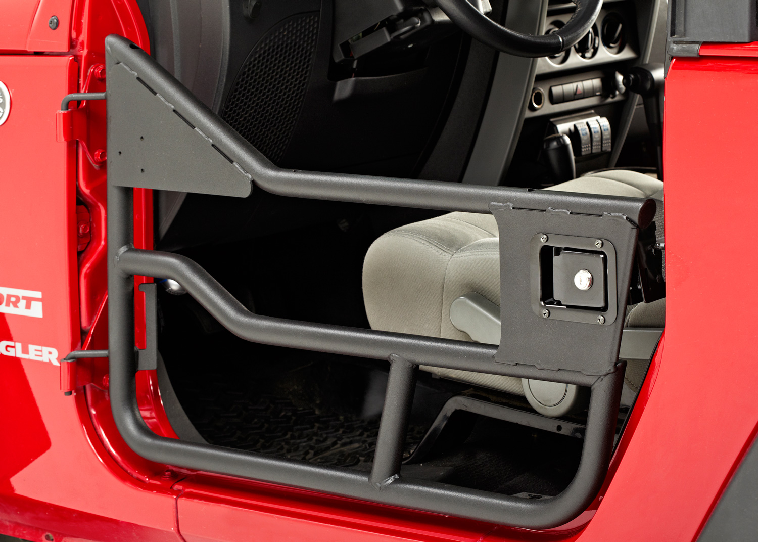 Jeep JK Element Doors HighRock 4X4 Front Steel 0718 Jeep Wrangler JK 2/4 Door PC Pair Bestop