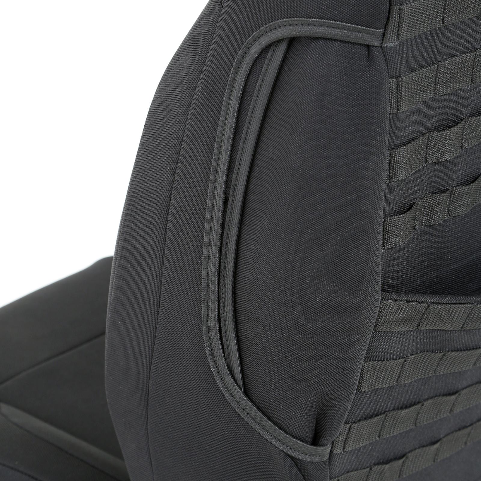 GEAR Seat Covers 07, 13-Pres Wrangler JK Custom Fit Black Smittybilt ...