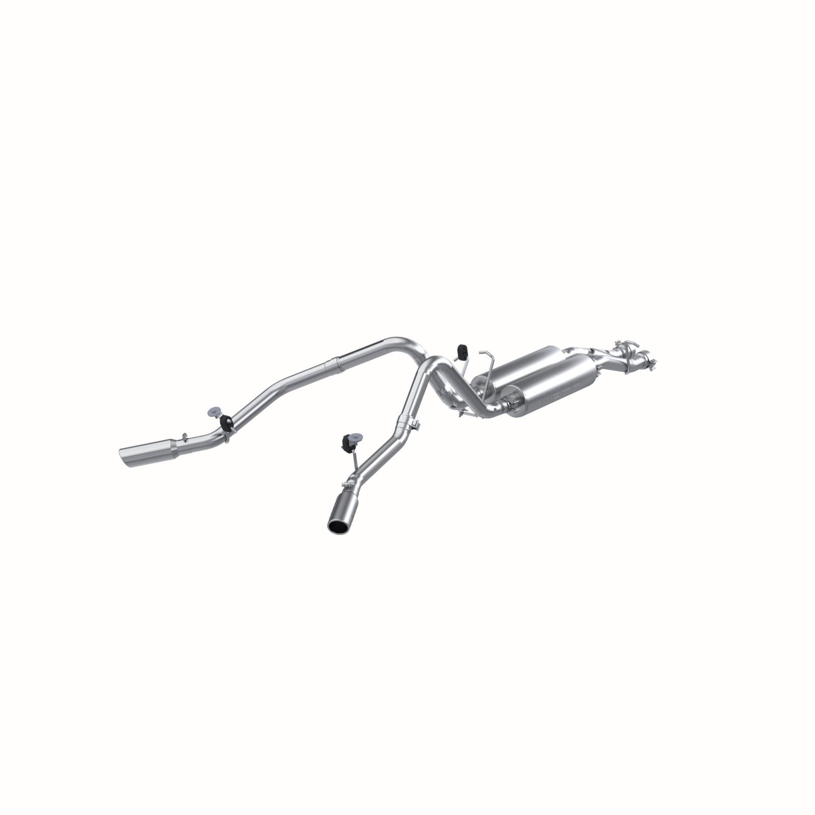 Chevrolet /Gmc Cat Back Exhaust System Dual Split Side Installer Series
