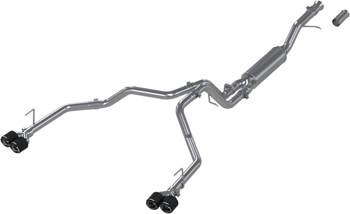 thumbnail image 2 of Performance Curve Cat-Back Exhaust System – 09-14 Chevy Tahoe / GMC Yukon 5.3L – Aggressive Two Chamber Muffler 2 of 4