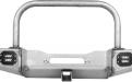 86-95 Suzuki Samurai Front Bumpers - 0-1 Inch Winch Plate Short Ends Grill Guard Bare Low Range Off Road image 1
