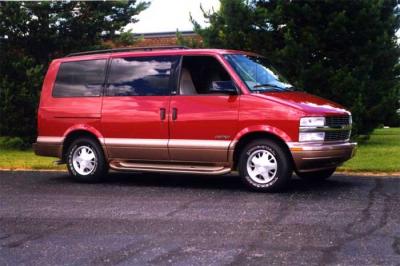 Astro van shop running boards