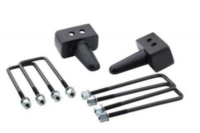 2 Inch Rear Lift Block W/U-Bolt Kit 99-10 GM 2500 2/4WD 8 Lug Pro Comp Suspension