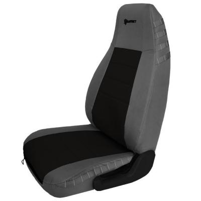 Jeep YJ Seat Covers Front 87-95 Wrangler YJ Mil-Spec Graphite Back Bartact  | Toys For Trucks® Official Site | Truck & Jeep Accessories